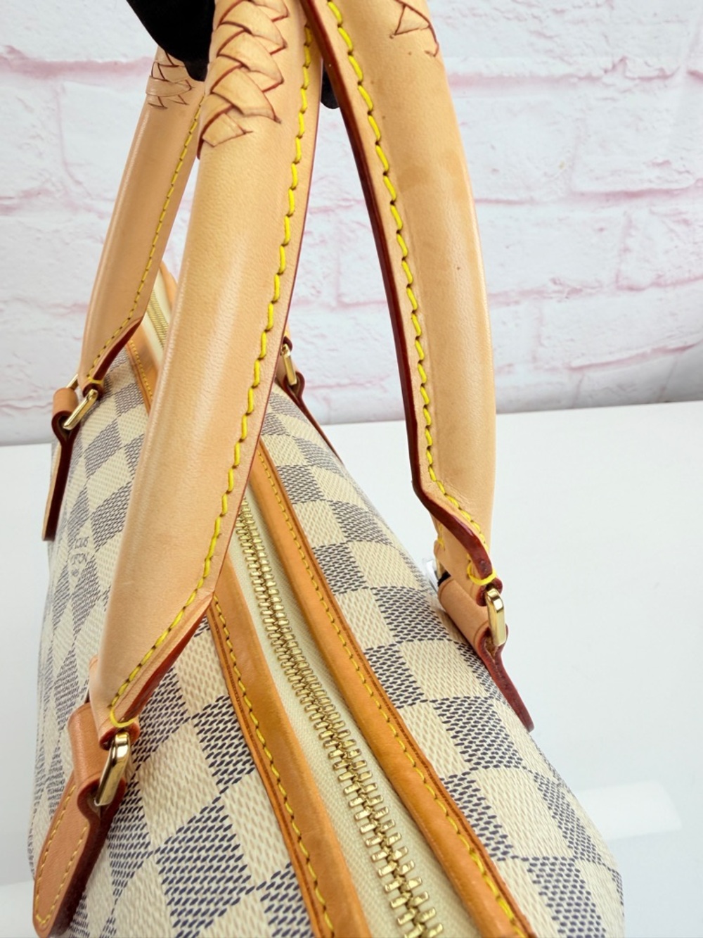 Louis Vuitton Riviera PM Damier Azur Convertible Bag - Picture 9 of 13